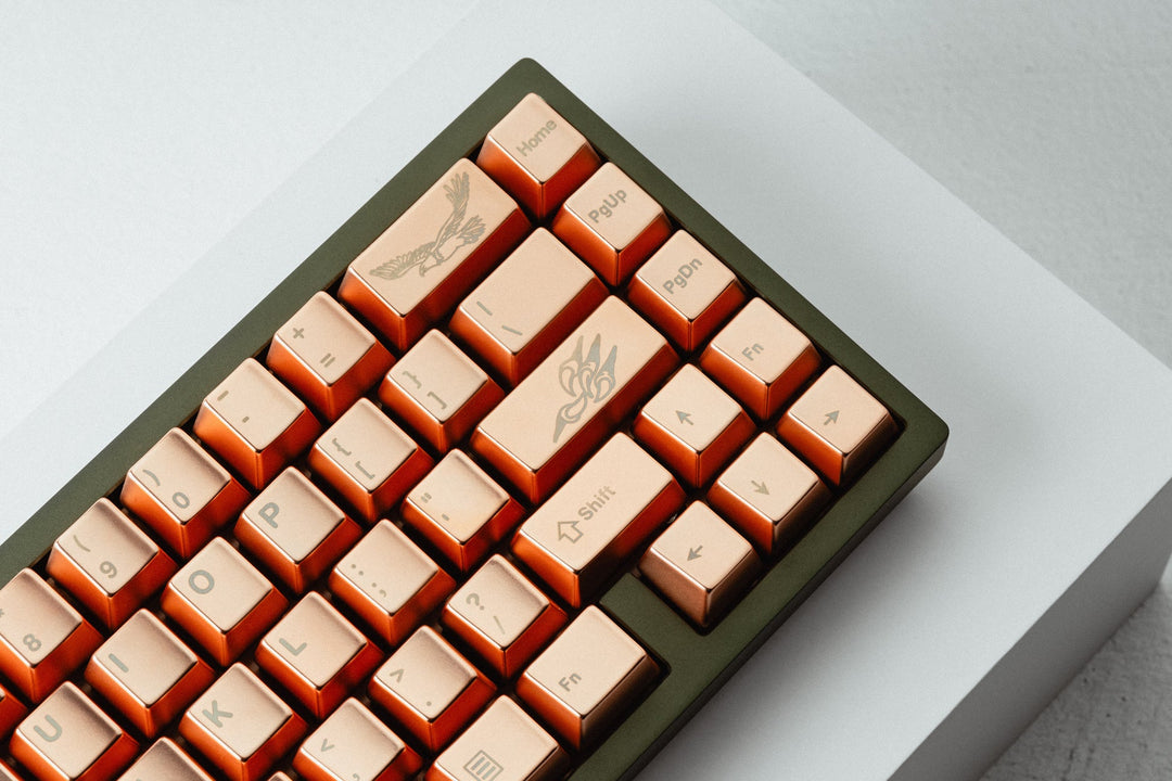 [Group-buy] Awekeys Copper Eagle Full Metal Keycap Set