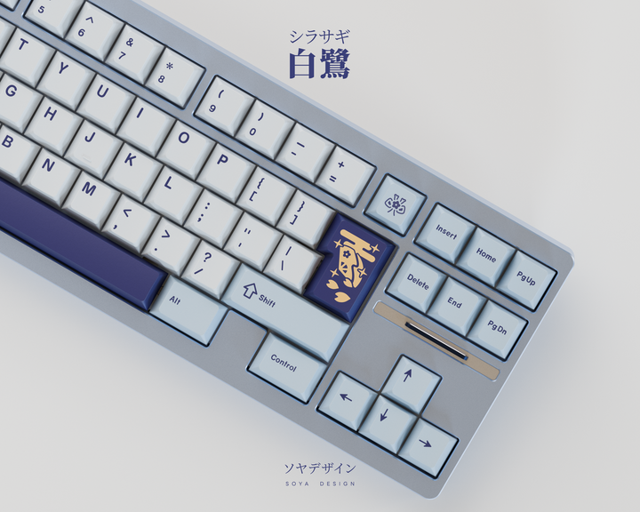 Keykobo - Keycaps - Keykobo KKB Shirasagi Keycaps - Keebz N Cables