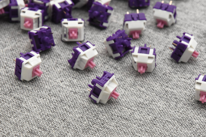 Unikeys x HMX Purple Dawn Linear Switches