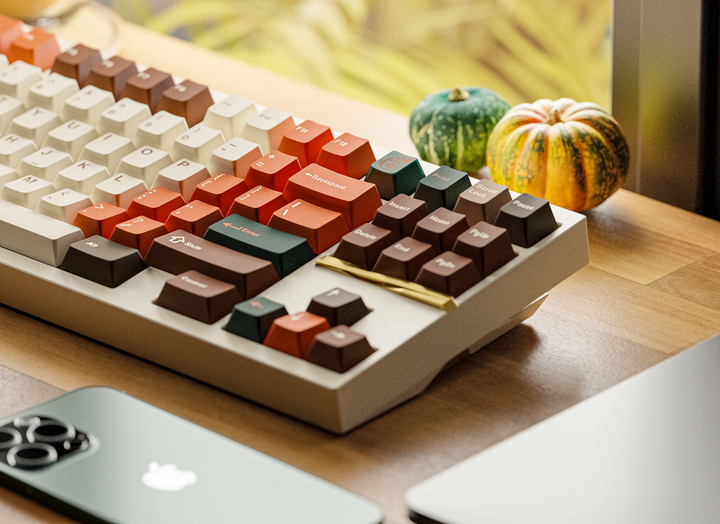 Keykobo - Keycaps - [Pre-order] Keykobo KKB Pumpkin Spice Latte - Keebz N Cables