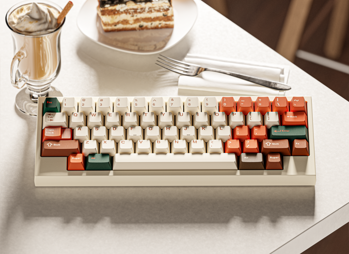 Keykobo - Keycaps - [Pre-order] Keykobo KKB Pumpkin Spice Latte - Keebz N Cables