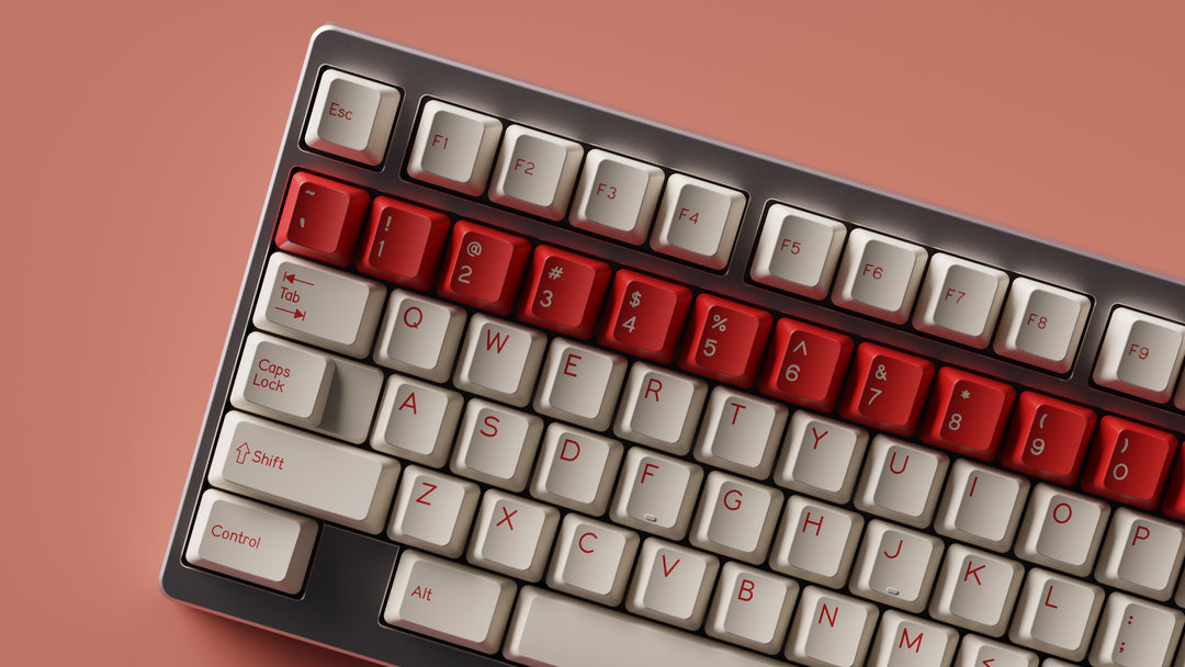 DCS - Keycaps - [Group-Buy] DCS Lam Alert / Red Alert Keycaps - Keebz N Cables