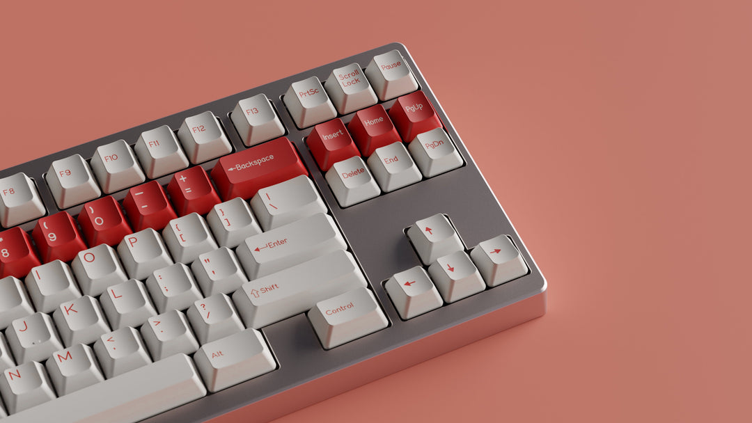 DCS - Keycaps - [Group-Buy] DCS Lam Alert / Red Alert Keycaps - Keebz N Cables