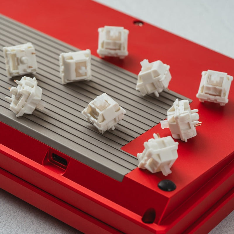 Dangkeebs - Keyboard Switches - Lychee Milk Switches - Linear - Keebz N Cables