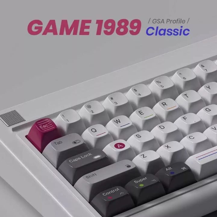 80Retros - Keycaps - [Pre-order] 80Retros GAME 1989 GSA Profile Keycaps - Keebz N Cables