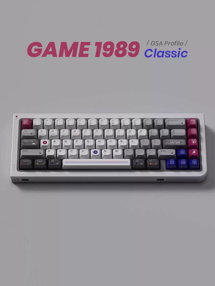 80Retros - Keycaps - [Pre-order] 80Retros GAME 1989 GSA Profile Keycaps - Keebz N Cables