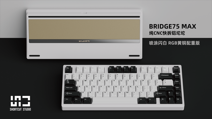 [Pre-order] Shortcut Studio Bridge75 V2 75% Mechanical Keyboard