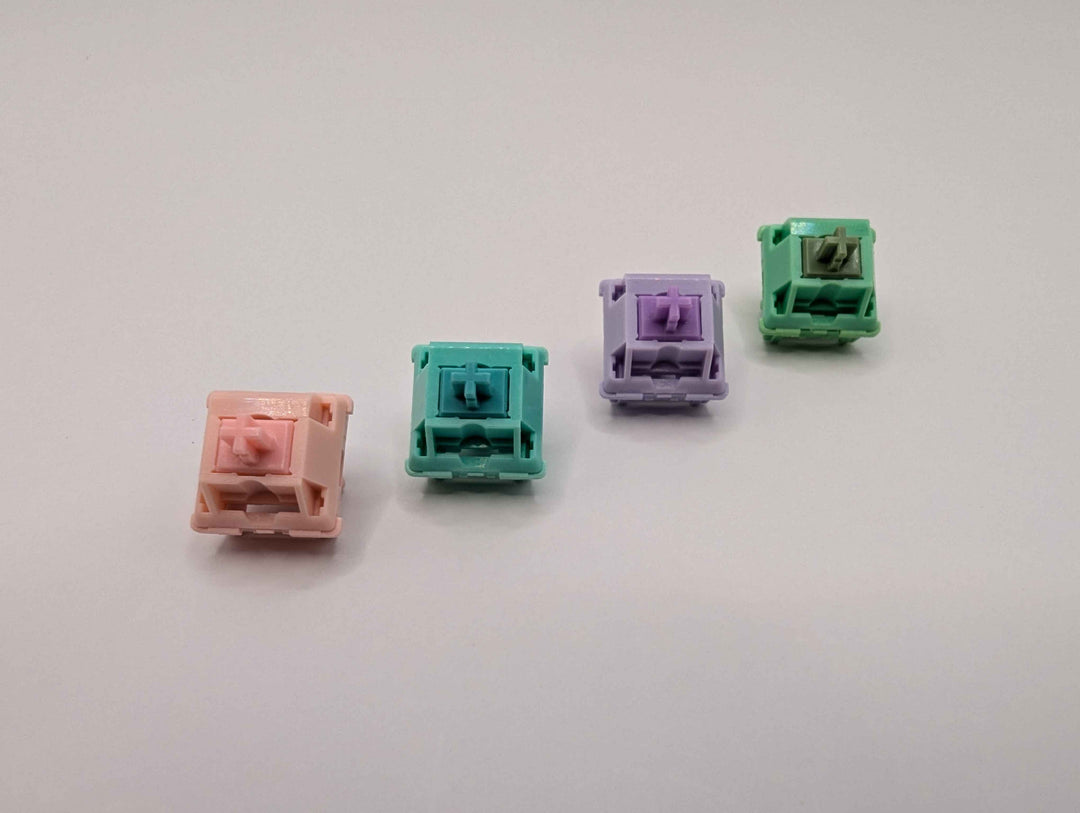 Keebz N Cables - Keyboard Switches - BSUN x Zuoce Studio Macaron Switch Sampler - Keebz N Cables