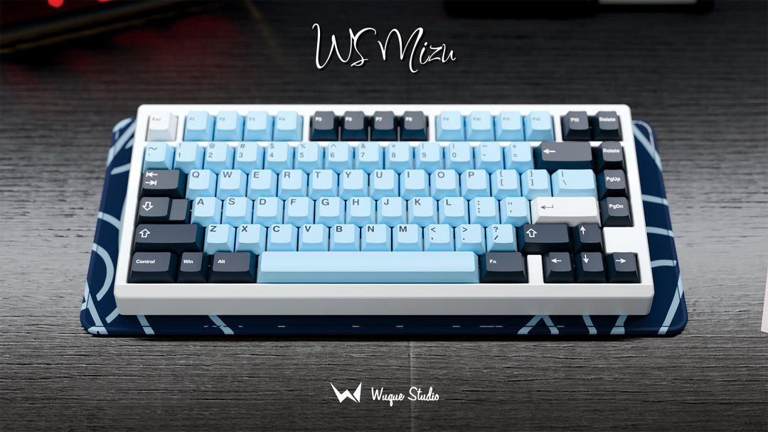 Wuque Studio - Keycaps - [Pre-order] WS PBT Mizu Keycaps - Keebz N Cables