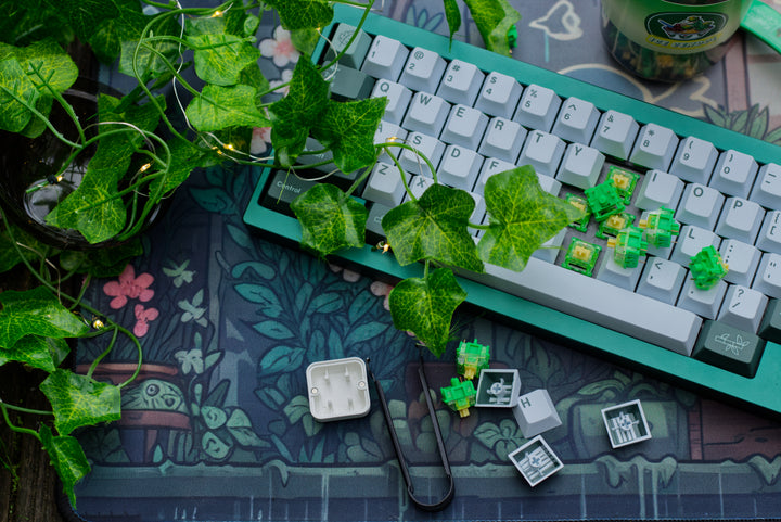 Keebz N Cables x HMX Ice Cendol Linear Switches