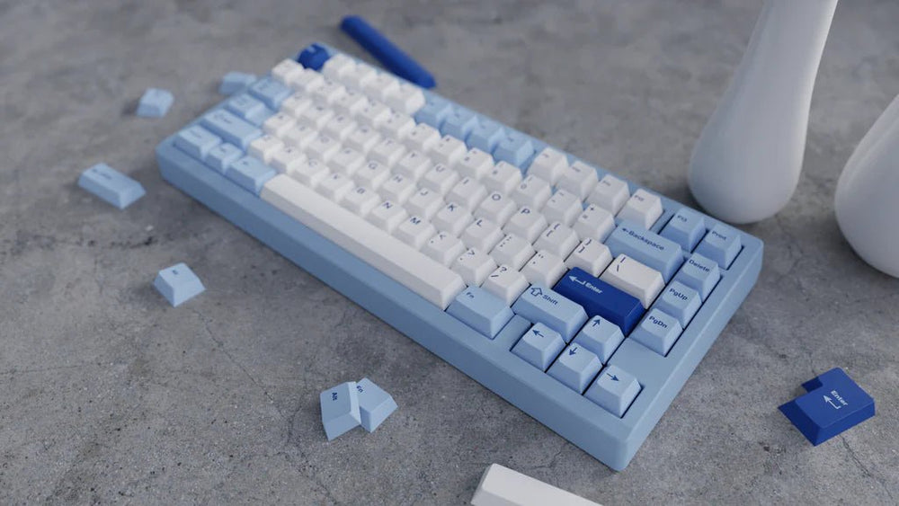 [Group-buy] Zoom75 - WS Blue Oasis Keycaps - Keebz N CablesKeycaps