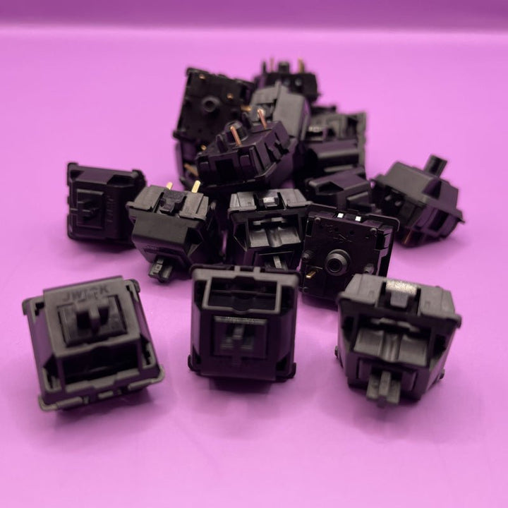 JWK JWICK Black Linear Switches - Keebz N CablesKeyboard Switches