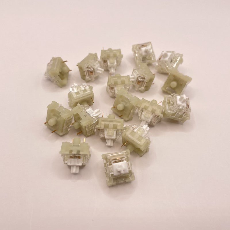 KTT Kang White V3 Linear Switches - Keebz N CablesKeyboard Switches