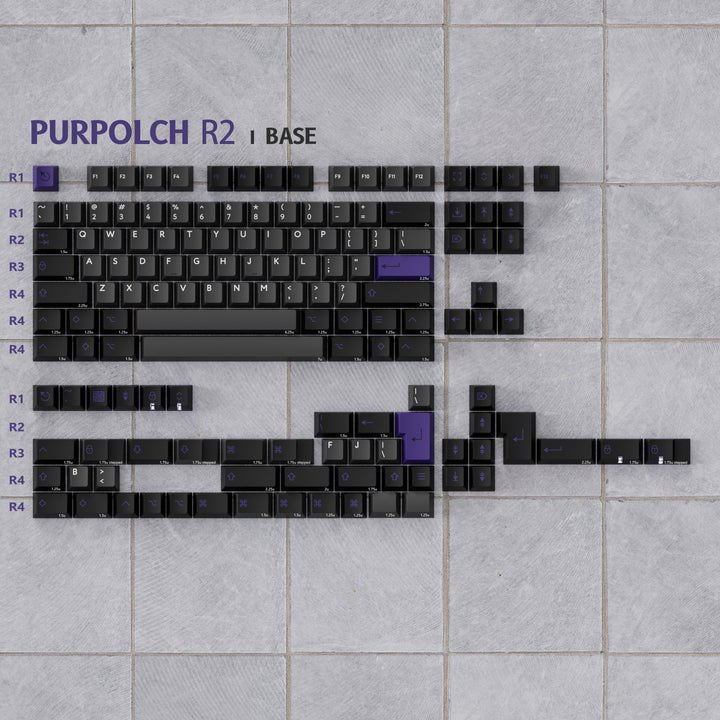 [Pre-order] PBTfans Purpolch R2 - Keebz N CablesKeycaps