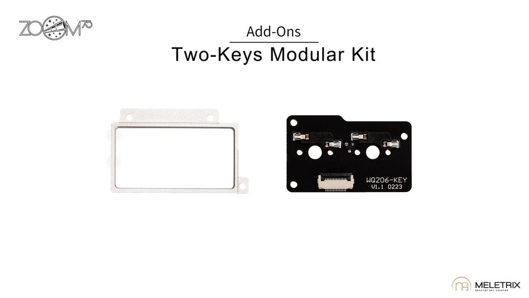 [Pre-order] Zoom75 - Modular Kits - Batch #2 - Keebz N CablesKeyboards