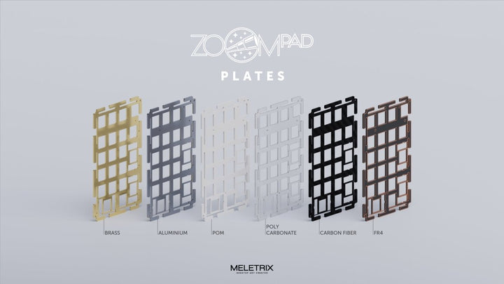 [Pre-order] ZoomPad - Extra Plates - Keebz N CablesKeyboards